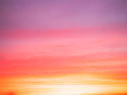 sunset colors purple, pink, orange, yellow